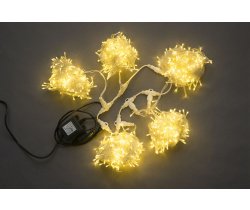 LED-PLS-200*5-20M-24V-WW/C-F(WW) 5 нит белый теплый c белым теплым FLASH на прозр. пров. 