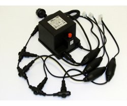 J300W (TRANSFORMER), трансформатор для LED гирлянды клип-лайт 240V/12V, 300W. Neo-Neon