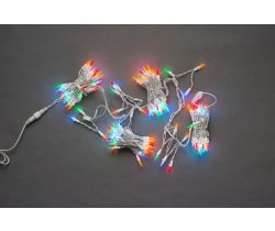 LED-RPL-RE-SMT-200-220V-M/DG "Бахрома"-капсулы, длина 5м, 200 диодов, мульти, бел.пр