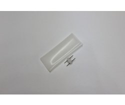 LED-DL-2W-CA-3 невидимый коннектор  для фиксинга I-прямой, D13mm с термоус. на клеевой основе