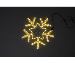 LED-XM-(FR)-2D-CK006-С-WW Снежинка белая теплая 56х57см, 230V, NEW!