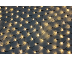 LED-SNL-540-2*4M-240V-WW/BL Гирлянда Сеть 2*4м, белые теплые LED/черный провод, соединяемая Neo-Neon