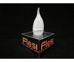 LED candle-frame-4,5W E14 3200K, 240V, SMD2835, свеча на ветру