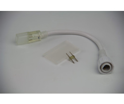 039811 TPF-EC2-015-S-FX-W Переходник нить - гибкий неон, белый (ТРИ ЧАСТИ) 