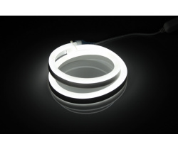 LM-24V-2835-120P-big size-W  Световая гирлянда Гибкий неон LED NEON FLEX белый, 12х25мм. 