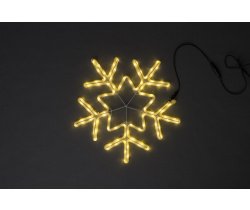 LED-XM-(FR)-2D-CK006-С-WW Снежинка белая теплая 56х57см, 230V, NEW!
