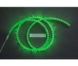 LED-CUFL-3W-100M-220V-1.67CM-G Светодиодный дюралайт чейзинг, зеленый, 11*20мм кратность 2м Neo-Neon