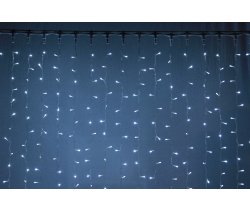 LED- PL-3720-240V-2*3M-W/С-F(CW) белые светодиоды/прозрачный провод FLASH белый холодный. Neo-Neon