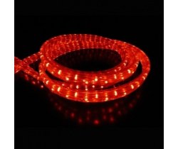 LED-XF-3W-100M-240V Светодиодный дюралайт чейзинг, красный, 11*18мм, 240V, кратность 2м. Flesi
