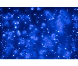 LED- PLS-3720-240V-2*3М-B/WH-F(CW) синие светодиоды/белый провод, холодный белый Flash. Neo-Neon