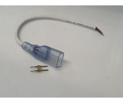 30см силовой шнур для Световой гирлянды Гибкий неон LED NEON FLEX  LM-24V-2835-120P 8х18мм