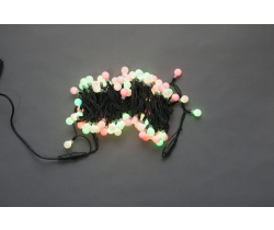 LED-PLR-100-15M-25MM-240V-RGB/BL-W/O (Fast) LED гирлянда 15м, 240V, IP65, Мульти LED/Шарик 2,5см