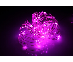 LED-DD-100-10M-12V-PINK, LED Роса 10м, розовая