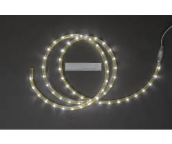 LED-СDL-2W-3.33CМ-100M-220V-WR1 Светодиодная гирлянда дюралайт фиксинг, белые светодиоды, 11,5мм, 30