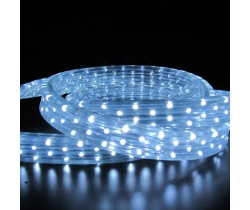 LED-XF-5W-50M-240V  Светодиодный дюралайт чейзинг, белый, 11*28мм, 240V, кратность 2м. Flesi