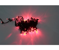 LED-PLS-100-10M-24V-R/BL-W/O, красный/черный провод, соединяемая (без силового шнура) С КОЛПАЧКОМ