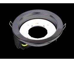 Flesi GX70 H5 светильник встр. без рефл. Черный хром