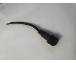 Коннектор к гирлян. и бахром.24V LED-PLR/PLS/RPLR-160 (НОВЫЙ КОННЕКТОР)  подкл/ к БП, цв. черн.