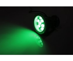 G-DT109-G 12V LED  прожек.,9 LED CREE/1W,12V  зелёный