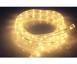 LED-DL-2W-100M-2M-240V-WW Светодиодная гирлянда дюралайт, фиксинг, белый теплый, D13мм, 36LED/метр, 