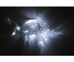 LED-PLS-100-10M-240V-W/C-W/O, белая/прозр. провод, соединяемая (без силового шнура) С КОЛПАЧКОМ