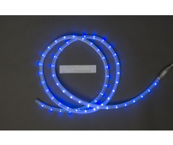 LED-СDL-2W-100M-220V-3.33CM-B V1 Светодиодная гирлянда дюралайт фиксинг, синие светодиоды, 11,5мм, 3