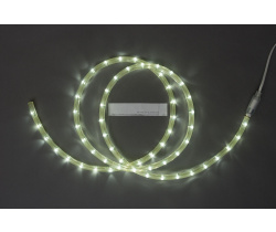 LED-СDL-2W-3,33СМ-100M-220V-WY Светодиодная гирлянда дюралайт фиксинг, белые светодиоды, D11,5мм, 30