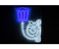 FLESI-LED-FL-LANTERN-240V-W/B (РФ) 97Х67см.