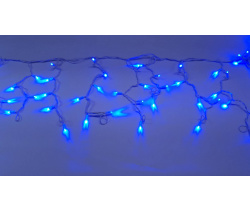 LED-RPLR-160-4.8M-24V-B/WH W/O НОВЫЙ КОННЕКТОР синий/белый провод без шнура24V/240V Бахрома Neo-Neon