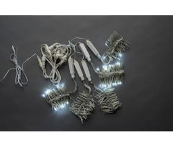 Капли 5шт 50см Бел. LED-PLG-SNOW-320L-0.5M-5-12V-W NEW