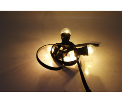 E27 BULB-6 SMD-240V-WW, G45, 6 SMD, прозрачная колба 