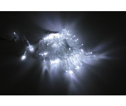LED-PLS-100-10M-240V-W/C-W/O, белая/прозр. провод, соединяемая (без силового шнура) С КОЛПАЧКОМ