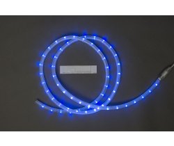 LED-СDL-2W-100M-220V-3.33CM-B V1 Светодиодная гирлянда дюралайт фиксинг, синие светодиоды, 11,5мм, 3