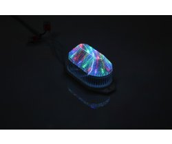 LED лампа-вспышка накладная, RGB