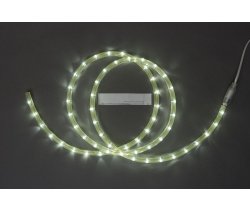 LED-СDL-2W-3,33СМ-100M-220V-WY Светодиодная гирлянда дюралайт фиксинг, белые светодиоды, D11,5мм, 30