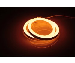 LM-24V-2835-120P-big size-Y   Световая гирлянда Гибкий неон LED NEON FLEX желтый, 12х25мм. 