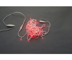 LED-PLS-200-20M-240V-R/W-W/O, Красный / белый провод, IP-54, соединяемая (без силового шнура)