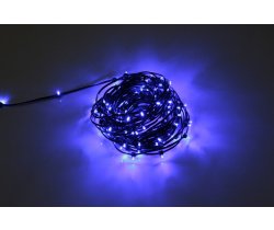 LED-LP-ZY-15CM-20M-12V-B/BL Светодиодная гирлянда клип-лайт синие LED, 20м, БЕЗ БЛОКА. Neo-Neon
