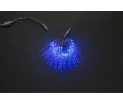 LED-XS-100-10M-230V-B Светодиодная гирлянда 10м, IP54, 240V, Синие LED/насадка Сосульки 12х1,2см