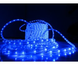 LED-XD-3W-100M-240V Светодиодная гирлянда дюралайт чейзинг, синий, D13мм, 36LED/метр, IP54, кратност