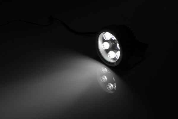 G-DT106-34-W 12V LED прожек., 6 LED CREE/1W, 12V белый фото 1