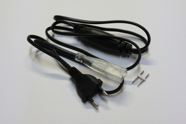 Cиловой шнур для тейп-лайта LT-FCB-5050 и LT-FCB-2W-5050-60L-240V фото 1
