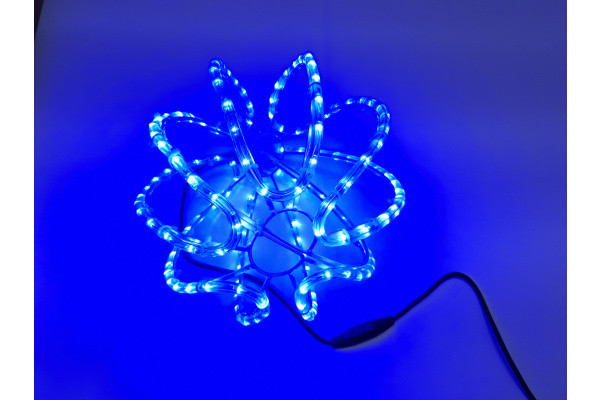 LED-DBL-Y-240V-B LED- Шар D30см синий (стальной каркас) 2025 фото 2