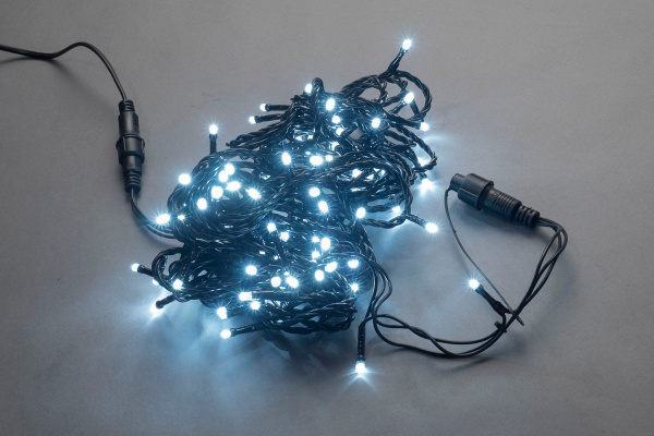 LED-PLS-200-20M-240V-W/BL-F-W/O белая/черный провод/ белый FLASH (без силового шнура) фото 2