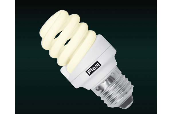 Flesi Spiral 12W Mini S-16 220V E27 2700K 95x43 АК фото 5