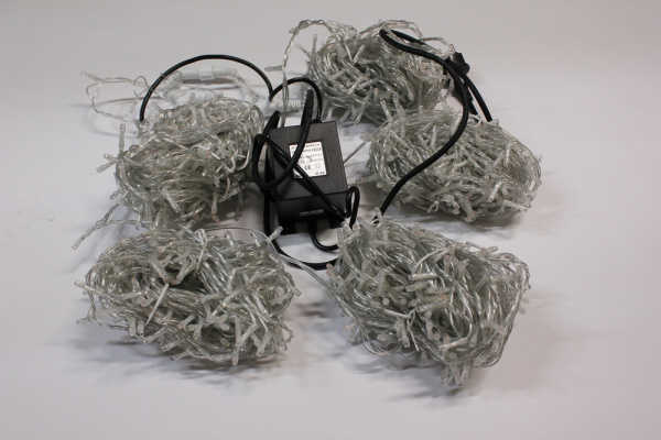 LED-PLS-200*5-20M*5-24V-M/C-F(W) Flash LED гирлянда Спайдер 5*20м 24V, мульти LED/Flash белый фото 3