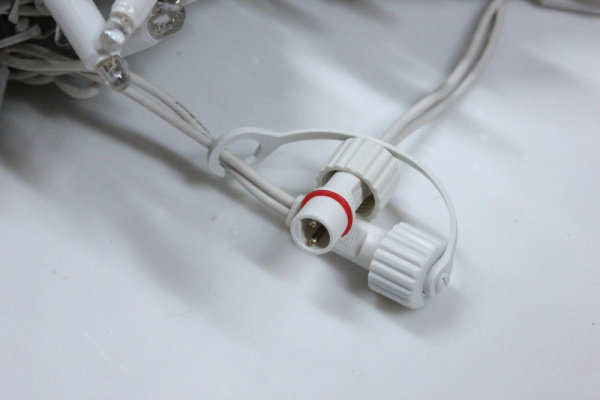 LED-PLR-192-20M-24V-B/W-W/O, цвет синий/белый провод, соед. (без шнура) 24В(Новый коннектор) фото 2
