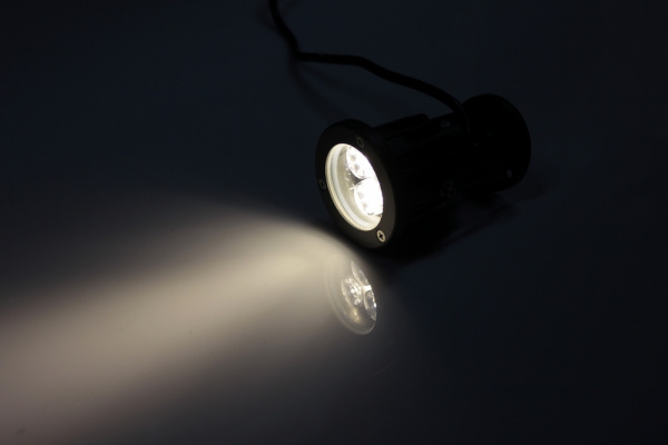 G-DT02-WW 12V точ.повор.LEDпрожек,3LED CREE/1W,12V тёплый белый фото 1