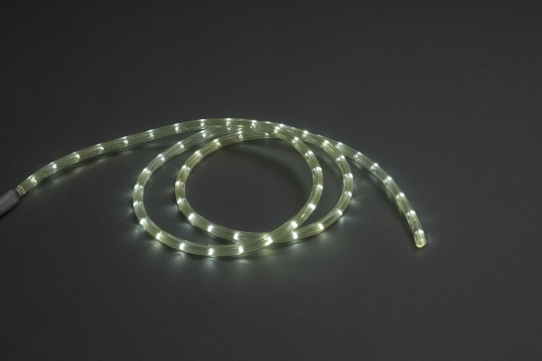 LED-СDL-2W-3.33CМ-100M-220V-W(B1/B7) Светодиодная гирлянда дюралайт фиксинг, белые светодиоды, 11,5м фото 2