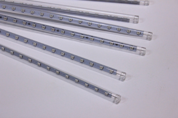 Сосульки Трубки D12mm, 10шт 0,5М RGB  LED-PLM-SNOW-480SMD-0.5*4.5M-10-12V-RGB  не соедин. фото 2